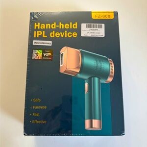 NWT Aopvui Hand Held IPL Laser Permanent Hair Removal Device